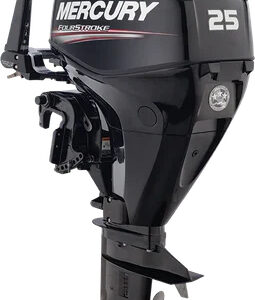 2014 Mercury 25 HP 3 Cylinder EFI 4 Stroke 20″ (L) Tiller Outboard Motor