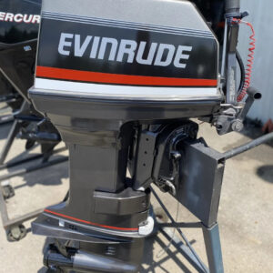 1993 Evinrude 55 HP 2-Cylinder Carb 2-Stroke 20″ (L) Outboard Tiller Motor