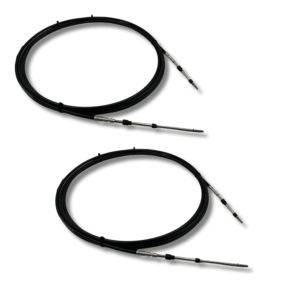 Suzuki Performance Shift & Throttle Control Cables for Remote Steering (2-Pack)